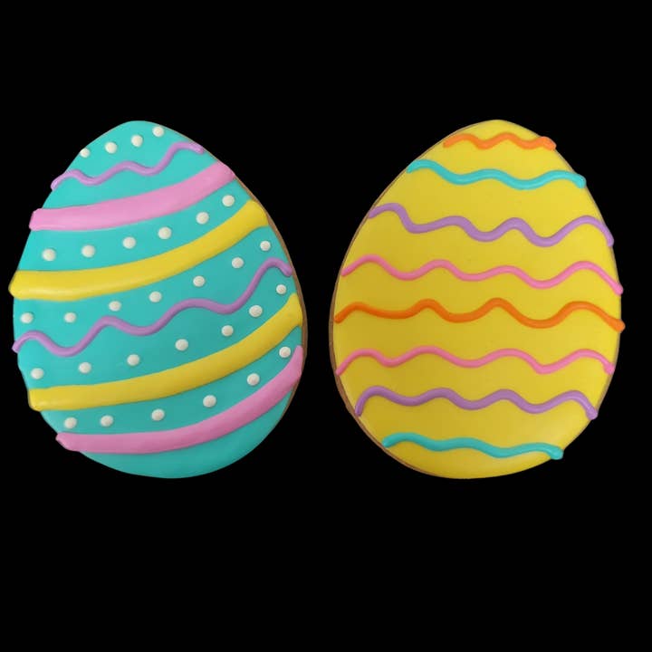 Easter Egg Cookie for wholesale by P.S. Paws Pet Bakery