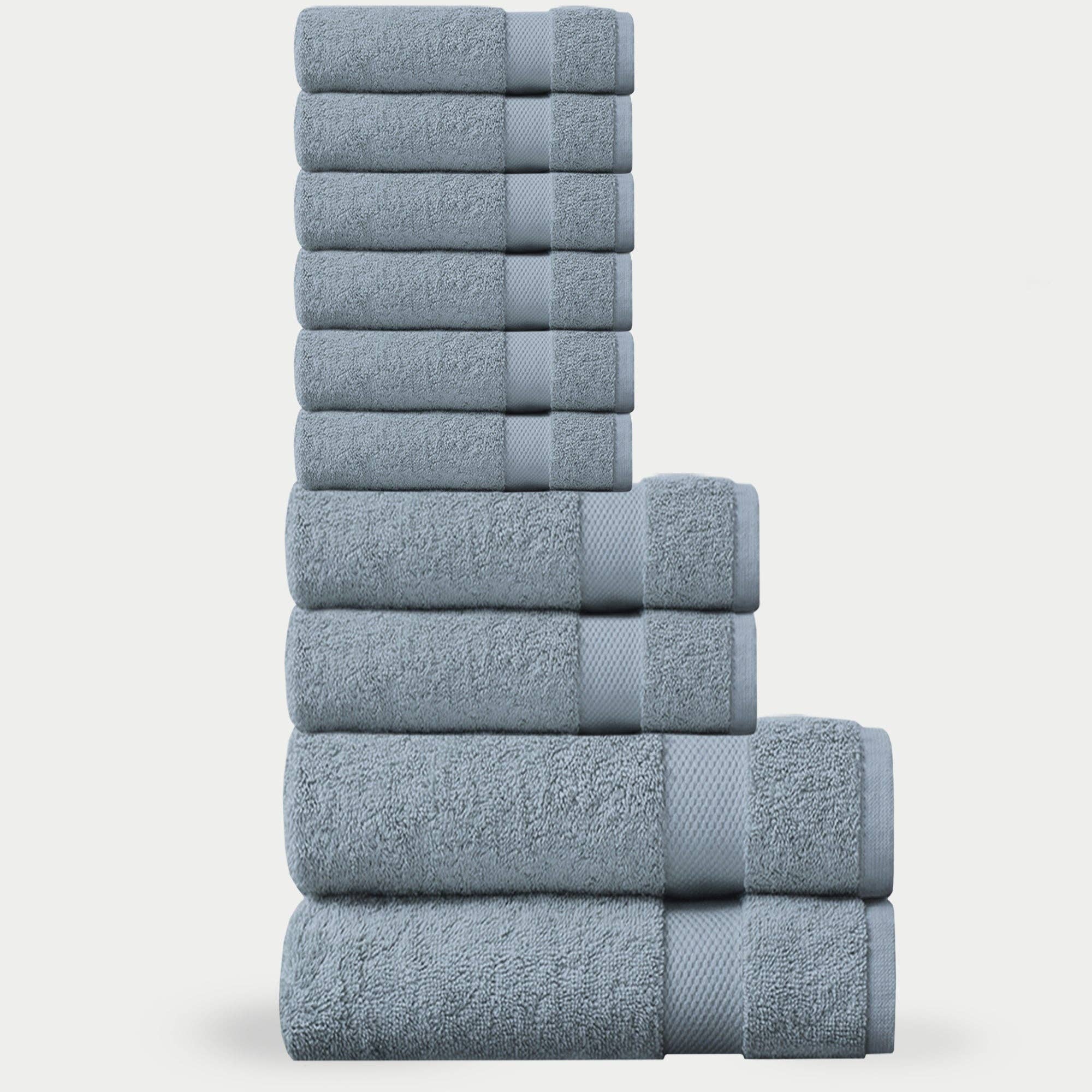 Delara - Wholesale Towel Set - 100% Organic Cotton Quick Dry Starter Bath Set62