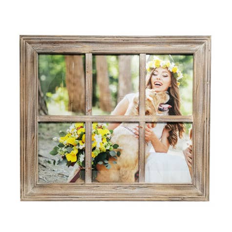 SIX 8X10 WOOD for wholesale by WOODLAND FRAMES & HOME DECOR