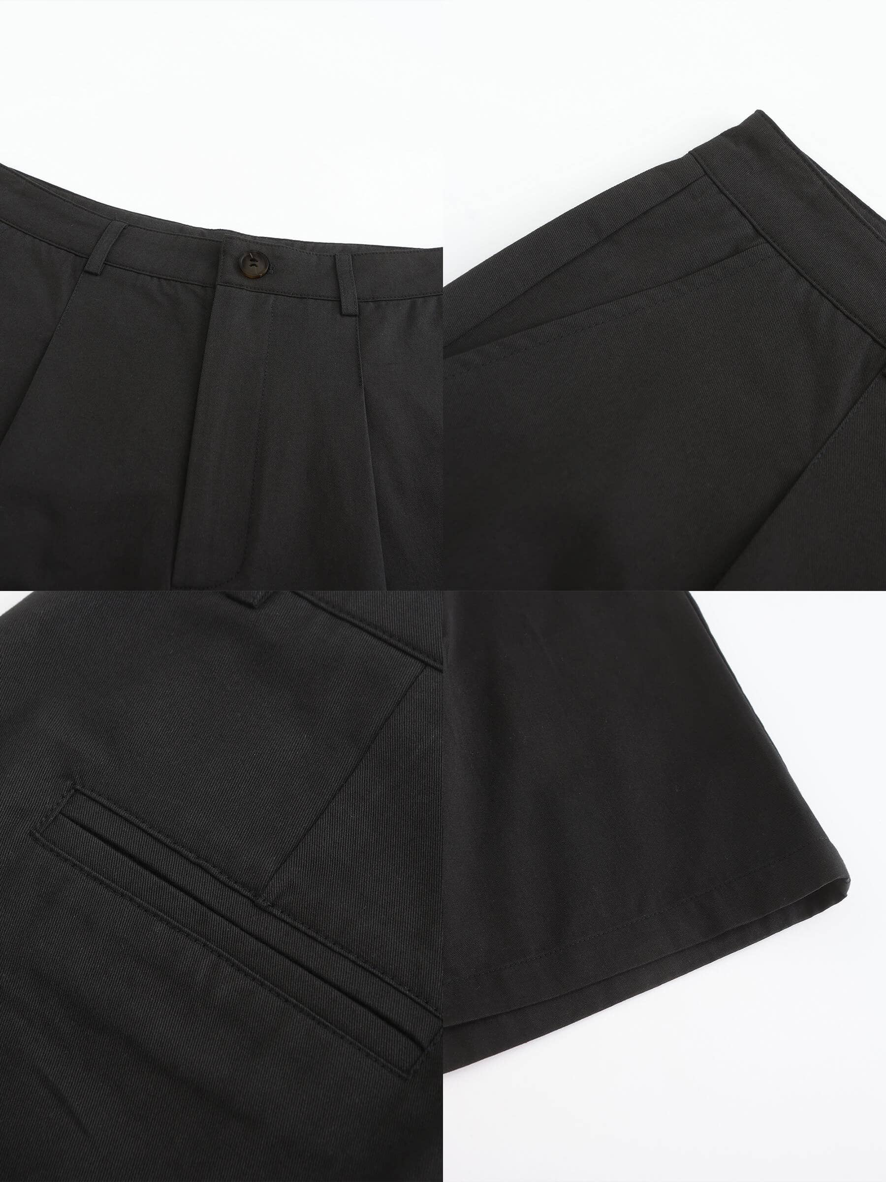 CUBIC - Wholesale Shorts - Women's - A-line Pleated Tailored Shorts6