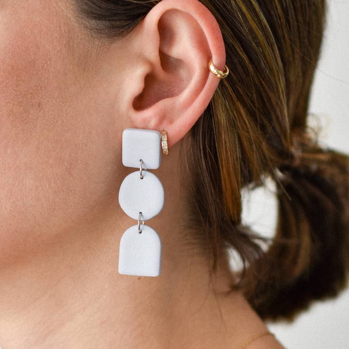 Camille Hay Jewelry - Wholesale Dangle Earrings - Geometric Shape Dangles