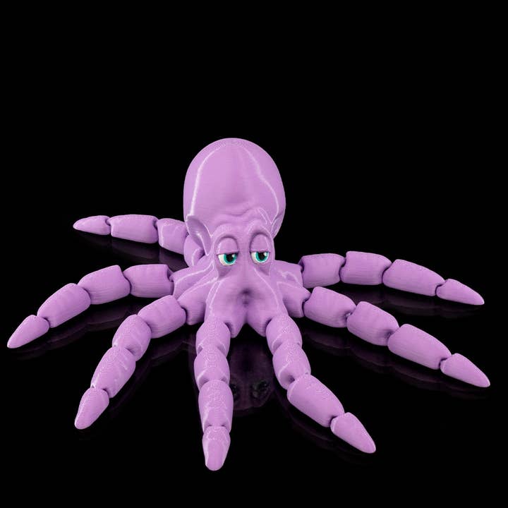 The Butler's Company - Venta al por mayor Figura decorativa - Pulpo con Lata | Animal Articulado de Alta Calidad Impreso en 3D5