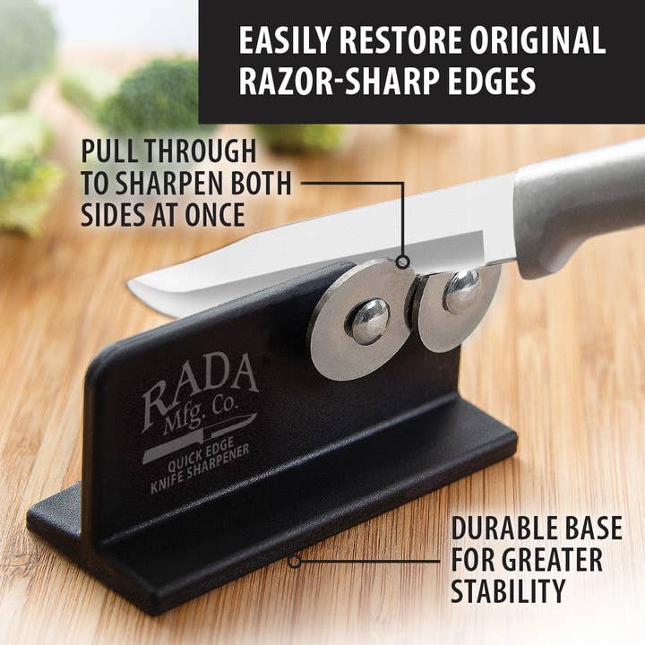 Rada Cutlery - Wholesale Knife Sharpener - Quick Edge Knife Sharpener