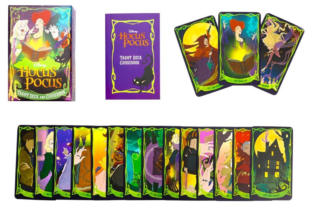 Insight Editions - #1 Pop Culture Publisher - Wholesale Tarot Cards - Hocus Pocus: Official Tarot Deck and Guide Book - SUPERSALE!7