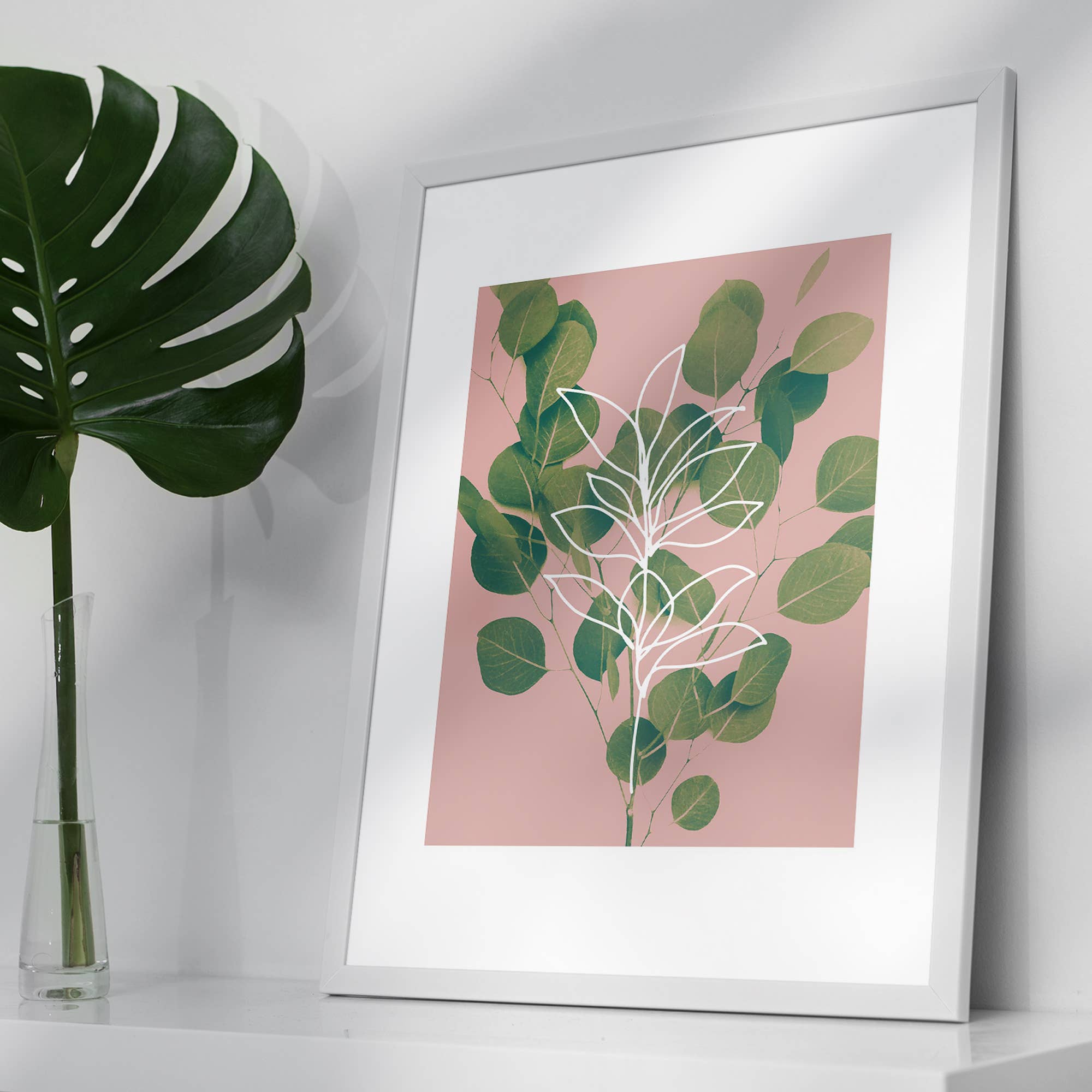 Ink & Drop - Vente Affiche d'art - Eucalyptus Imprimé Minimum5