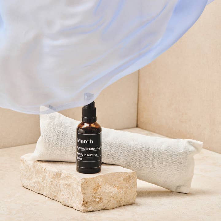 March - Venta al por mayor Antifaz - Mascarilla de ojos de lavanda0