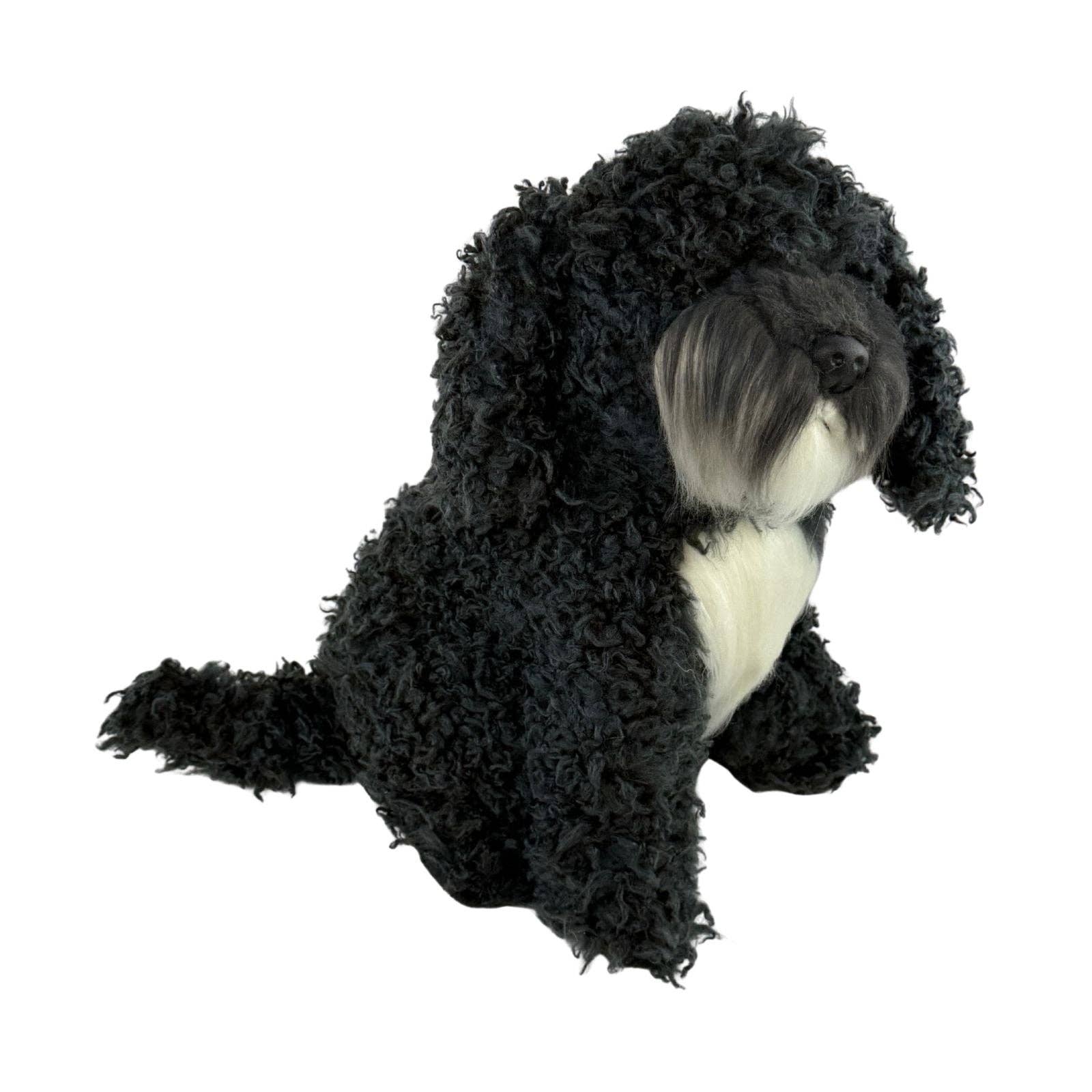 Bocchetta Plush Toys - Venta al por mayor Peluche - Perros - Bonnie - Oodle, 30 cm sentado, negro4
