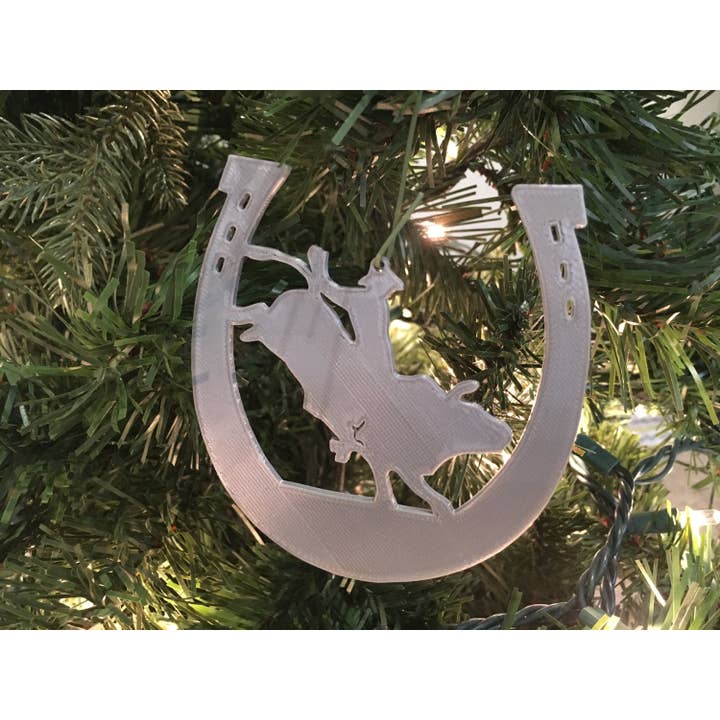 Cowboy 102 Tree Ornament - Plastic (3D-Printed) for wholesale by Economy Ornament