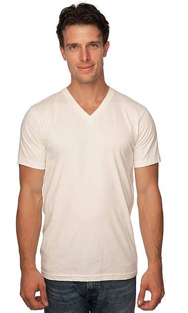 Royal Apparel - Wholesale T-Shirt - Men's - Unisex Organic Short Sleeve V-neck1