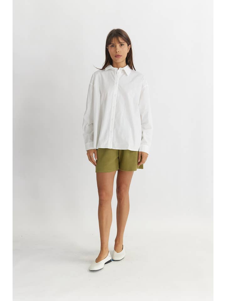 MOD REF - Wholesale Button Down Shirt - Women's - The Ema Top | Collared Button-Down Top31