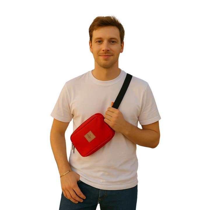 Ecodunia - Wholesale Belt Bag - Unisex - Canvas Crossbody Belt Bag Pouch, The Everywhere Belt Bag 1L66