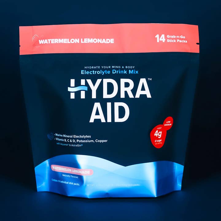 Limonade à la pastèque - paquet de 14 pour la vente par Hydra Aid