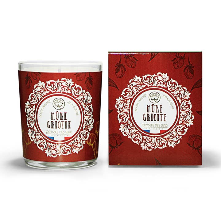 Mûre Griotte - Bougie 180g pour la vente par ODYSSÉE DES SENS