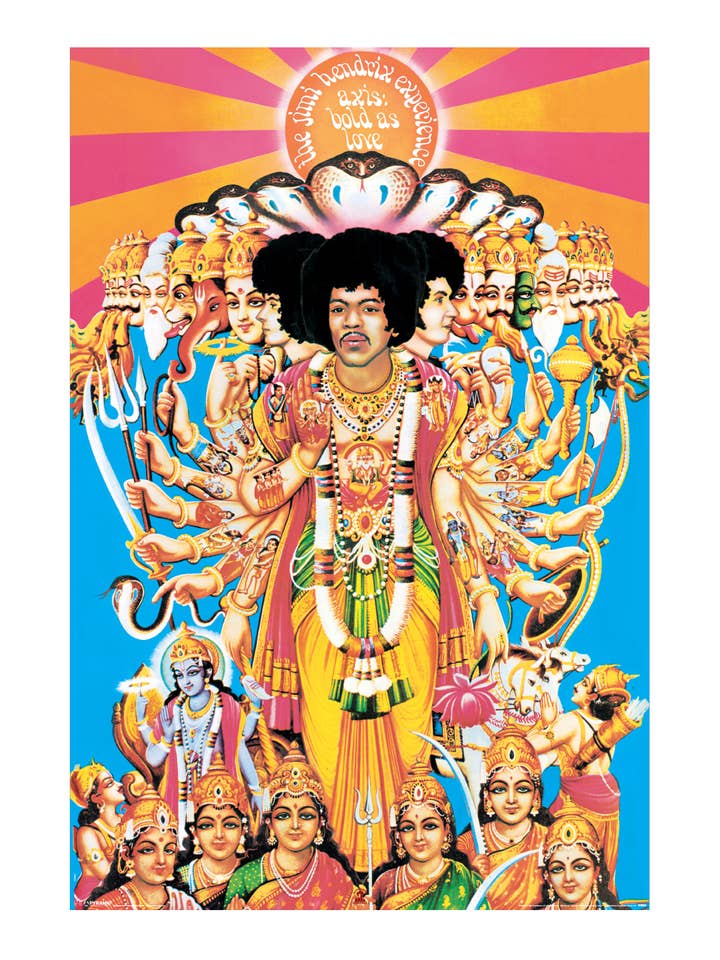 Jimi Hendrix - Axis Bold as Love Poster for wholesale by Pyramid America
