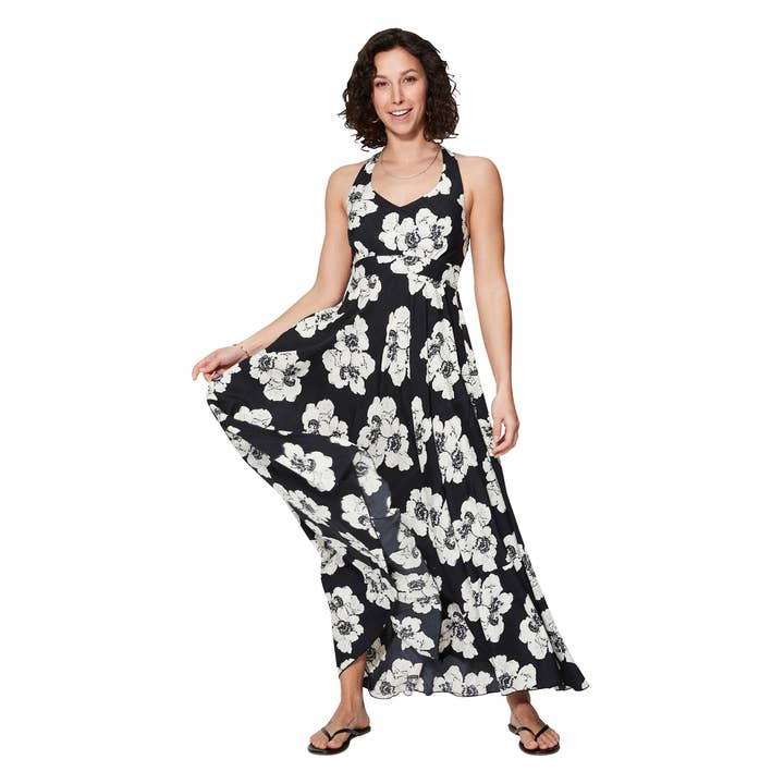 Ipanima - Vendita all'ingrosso Vestito - Donna - MAXIPA4003ZT ABITO ESTIVO LUNGO SENZA MANICHE