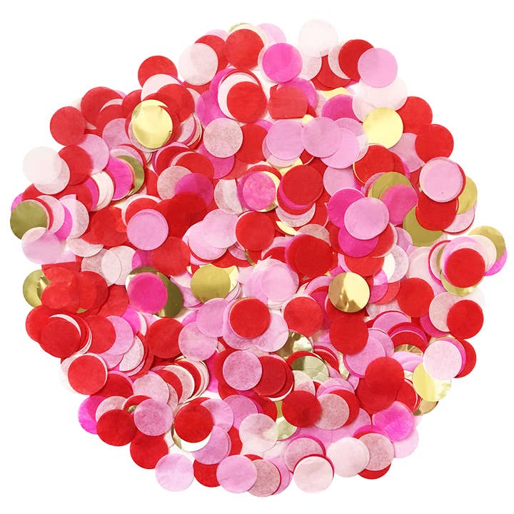 Paperboy - Wholesale Confetti - Confetti - Red, Pink & Gold (Valentine's)1