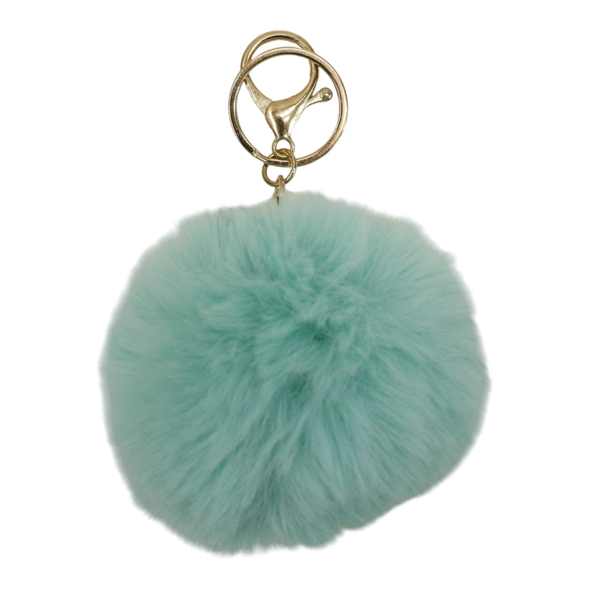ASSORTED Pom Pom Key Chain KC616 (12PC) for wholesale on Faire12
