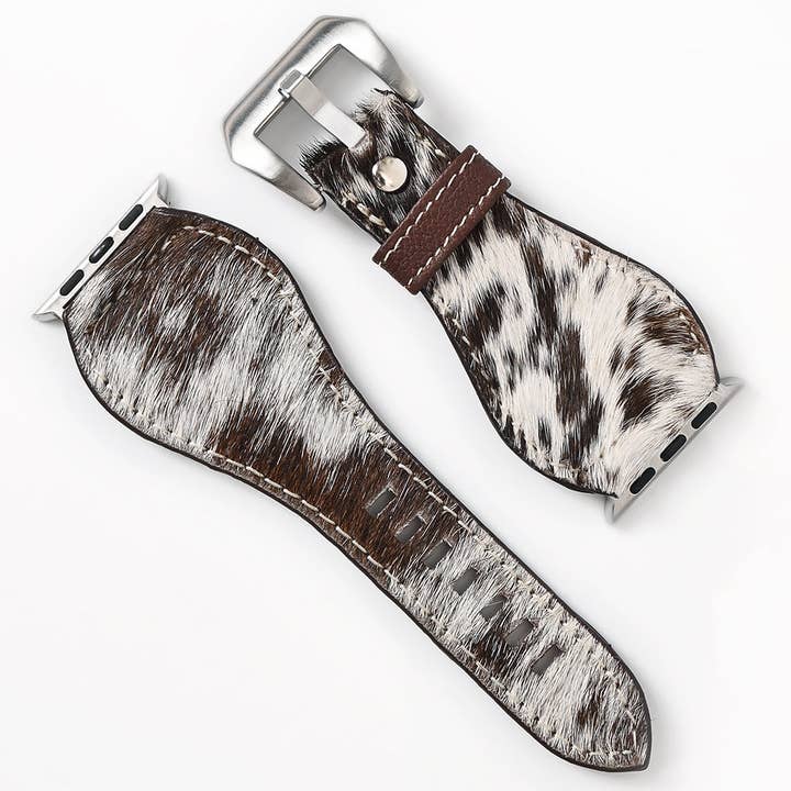 LS Western - Wholesale Watch band/strap – Women's - ADWAM130 Beautifully Hair-On Genuine Leather I watch Strap Unisex