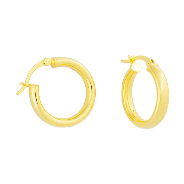 ISLA HOOPS GOLD for wholesale by fyb jewelry