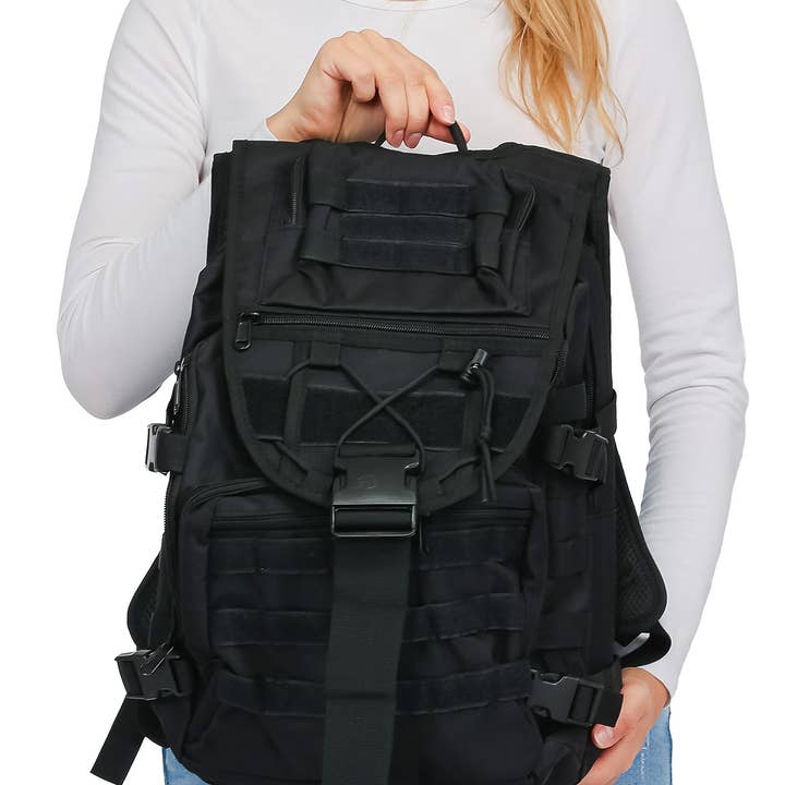 Cap Zone - Wholesale Backpack - Unisex - Tactical Utility Rugged Heavy Duty Backpack23