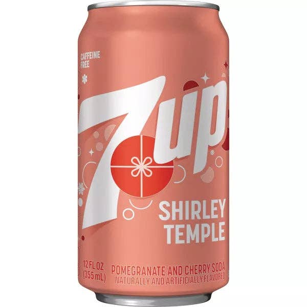 7up Shirley Temple — 355 ml Dosenbox, 12 Stück für den Großhandel von Echo Sales Canada