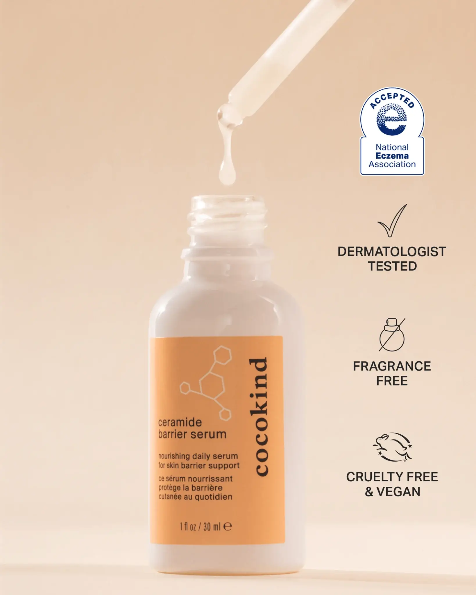 cocokind - Wholesale Facial Serum/Concentrate - Ceramide Barrier Serum5