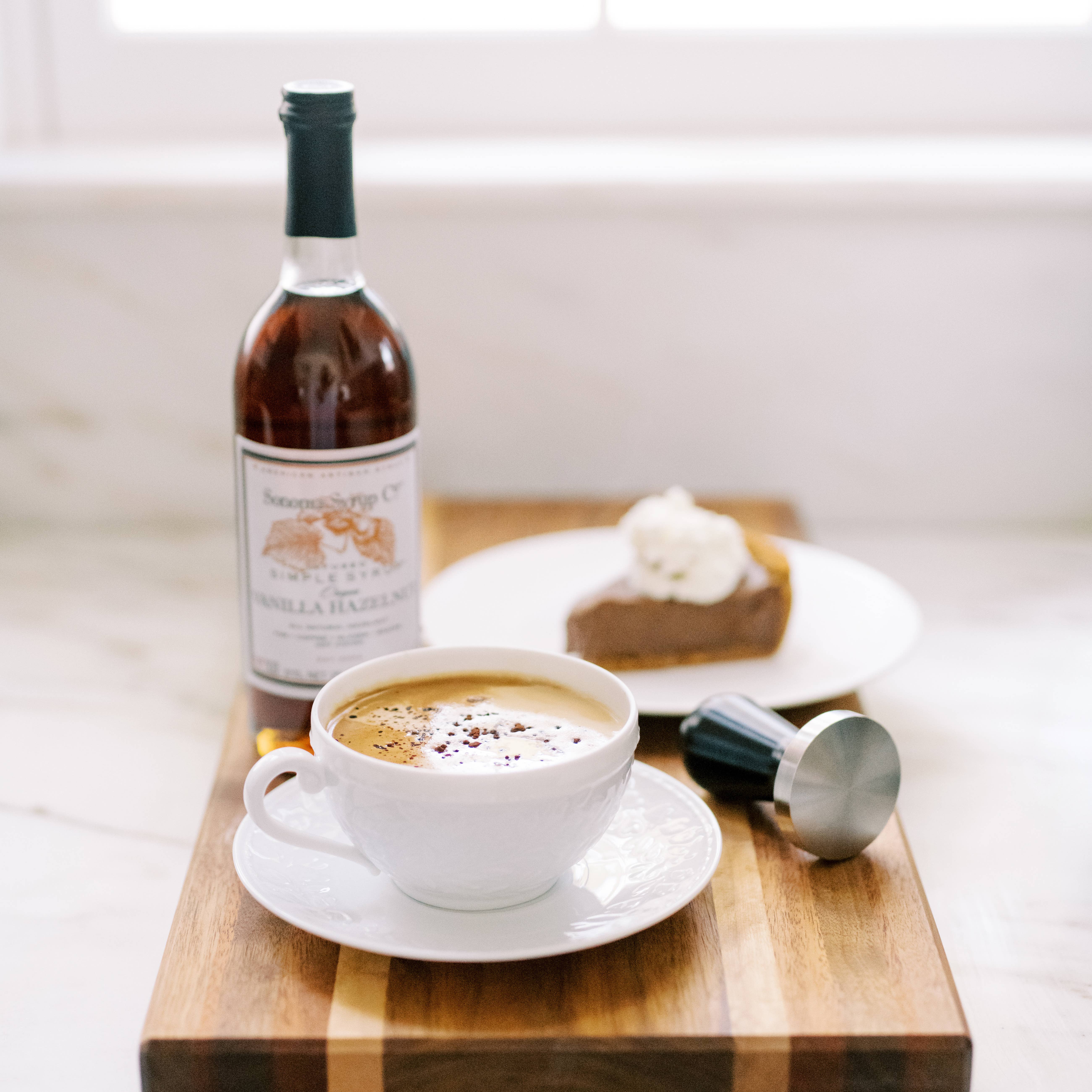 Sonoma Syrup Co. - Wholesale Cocktail Mix/Syrup - 25.4 oz Hazelnut Infused Simple Syrup3