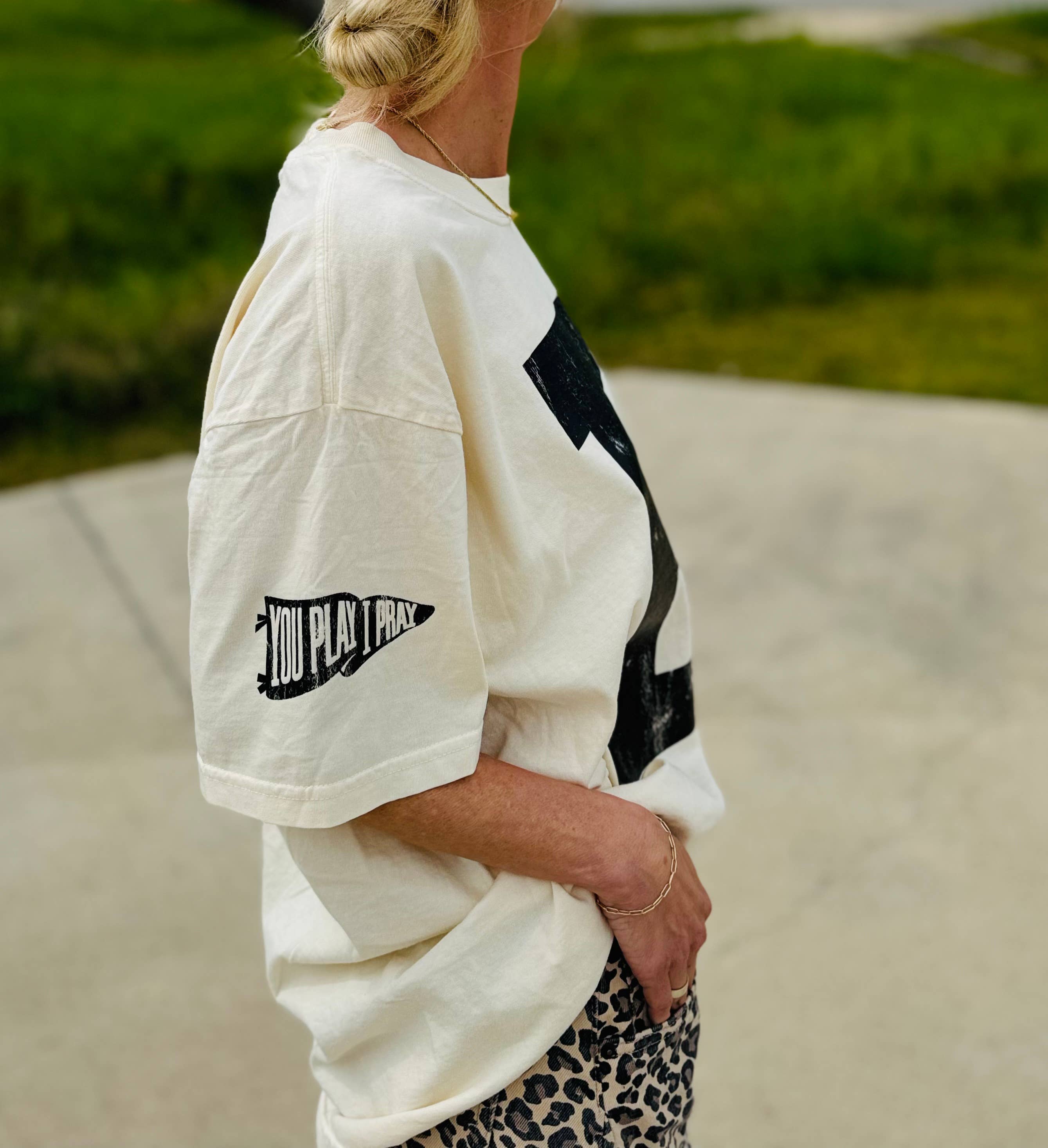 You Play I Pray - Wholesale T-Shirt (Graphic) - Women's - Custom #1 Fan T-Shirt | Gameday | Graphic Tee | Sports Mom5