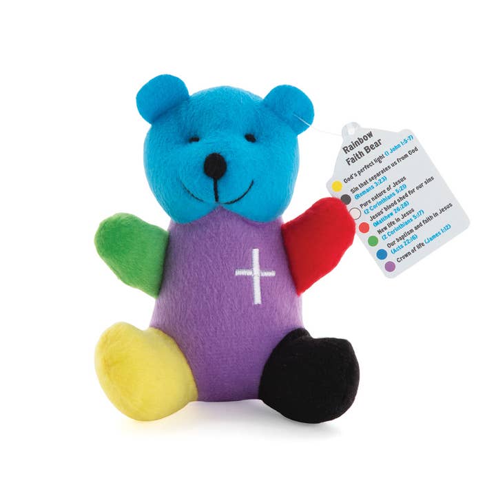 Swanson Christian Products - Wholesale Stuffed/Plush Toy - Kids & Baby - Plush Bear - Plan of Salvation - Pk12
