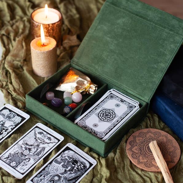 Tarot Card Holder Spiritual Gift, Fit 1, 2 or 3 Decks for wholesale by L-site