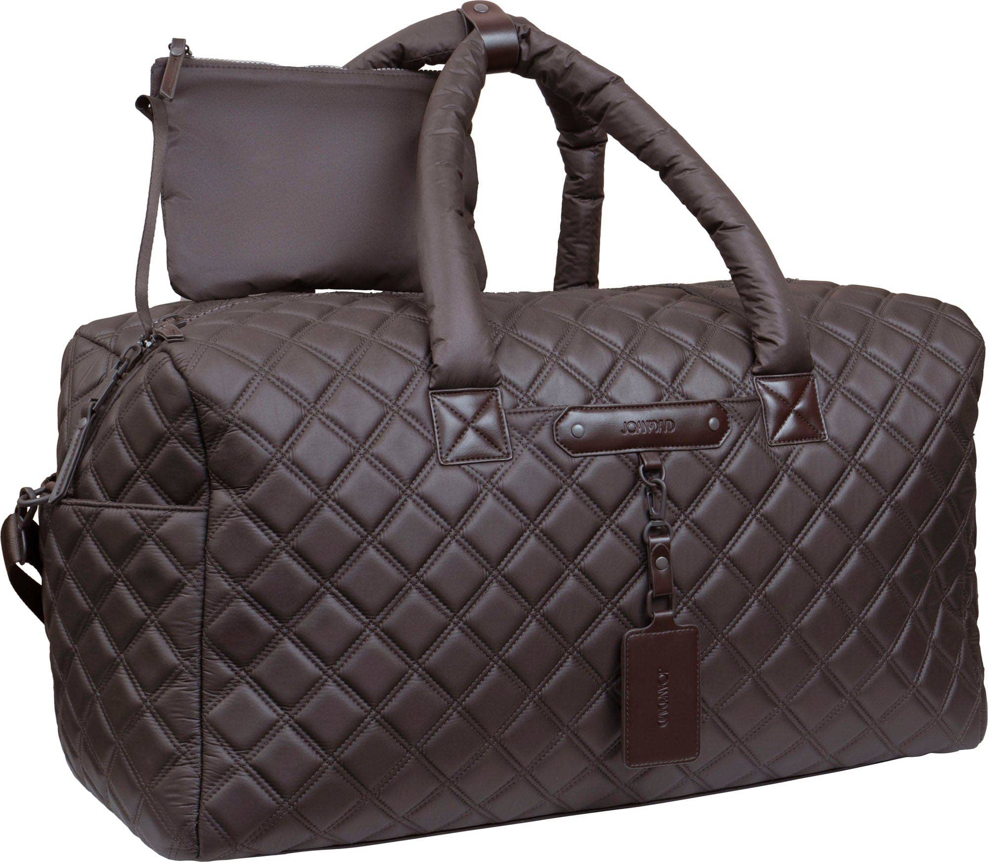 Magid – Saco de viagem - Mulher por atacado – Bolsa de bagagem Joan & David de 22 polegadas acolchoada com pára-quedas acolchoada de diamante com etiqueta de nylon9
