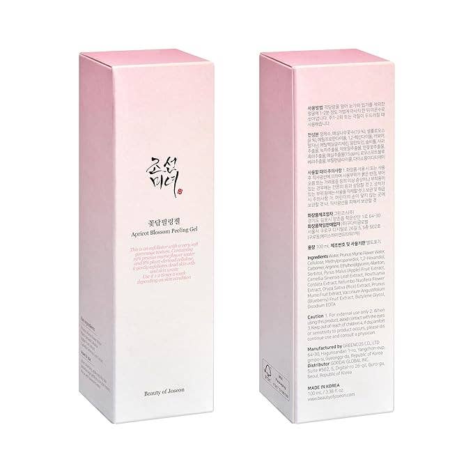 Sol Beauty Lab - Vendita all'ingrosso Crema idratante viso - BULK - Gel Esfoliante ai Fiori di Albicocco Beauty of Joseon 100ml