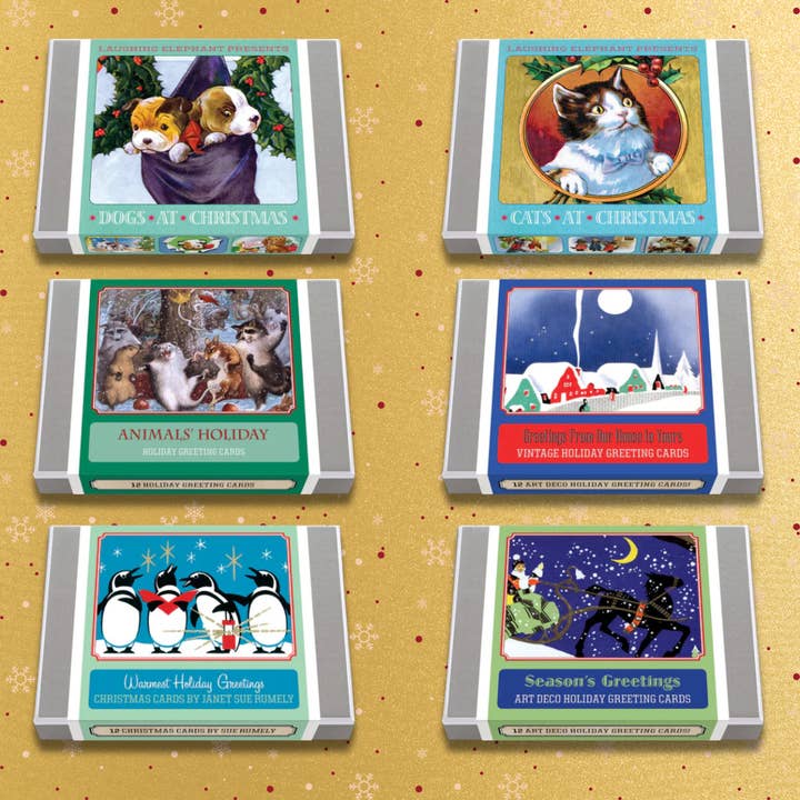 Timeless Tidings—Boxed Christmas Greeting Cards Bundle for wholesale by Laughing Elephant