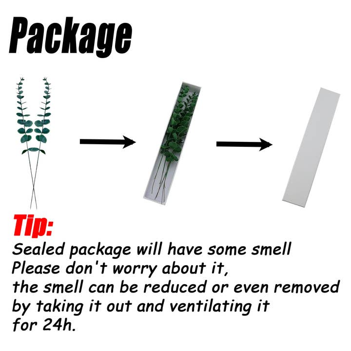 UniqueMartandHome - Wholesale Artificial plant - 24 PC Artificial Eucalyptus Stems for Home Decor9