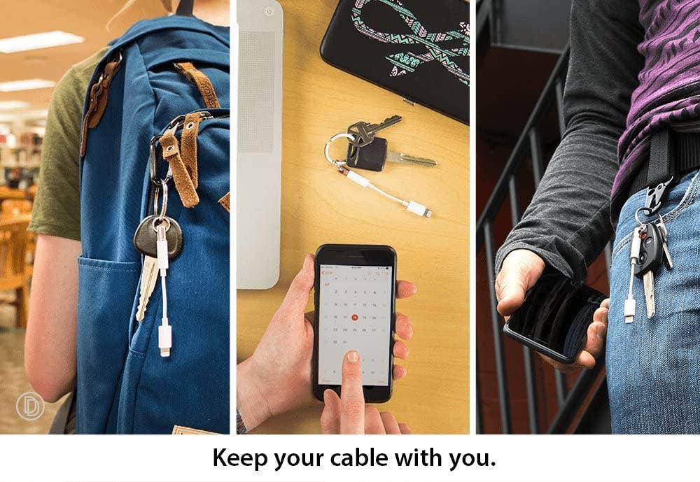 UFO Tops – Großhandel Schlüsselanhänger – Unisex – Dongle Dangler Schlüsselbund für 3,5-mm-Kopfhörerbuchsen-Adapter6