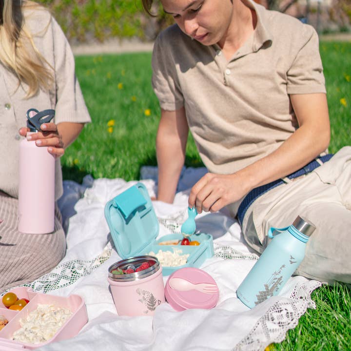 Carl Oscar - Wholesale Lunch Bag/Box - Kids - BentoBOX™, Kids - Blue (15 pcs)8