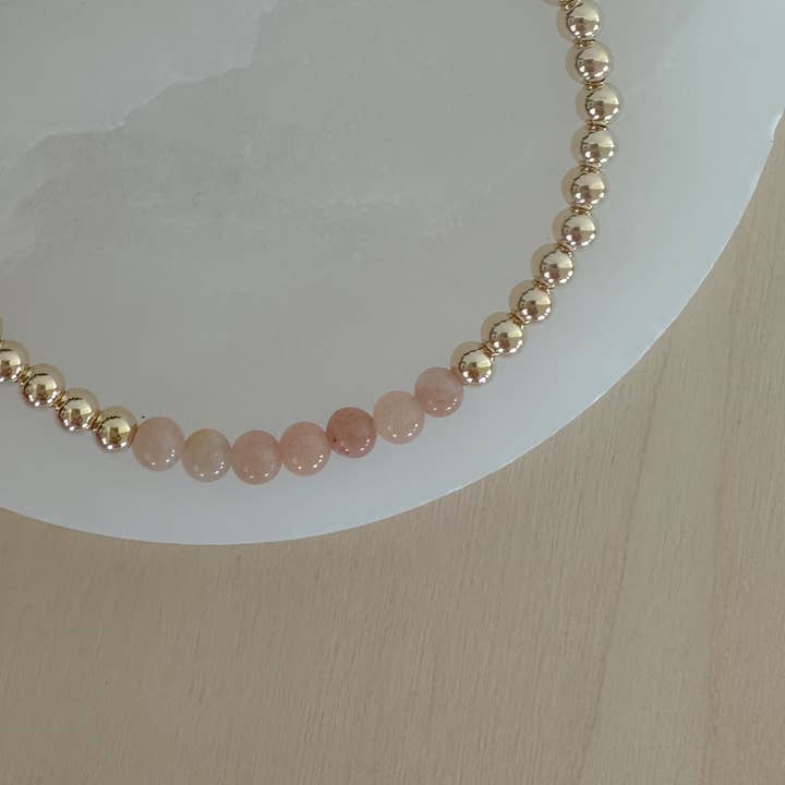 Amethyst and Opal - Wholesale Beaded Bracelet - Unspoken Healing - Sunstone2