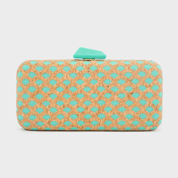 POCHETTE EN LIÈGE NADIA AVEC IMPRIMÉ - N66 pour la vente par NALI'