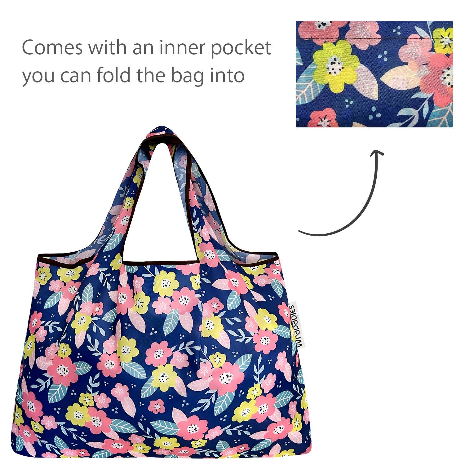 Wrapables.com - Wholesale Grocery/Shopping Bag - Wrapables Large Foldable Tote Nylon Reusable Grocery Bags112