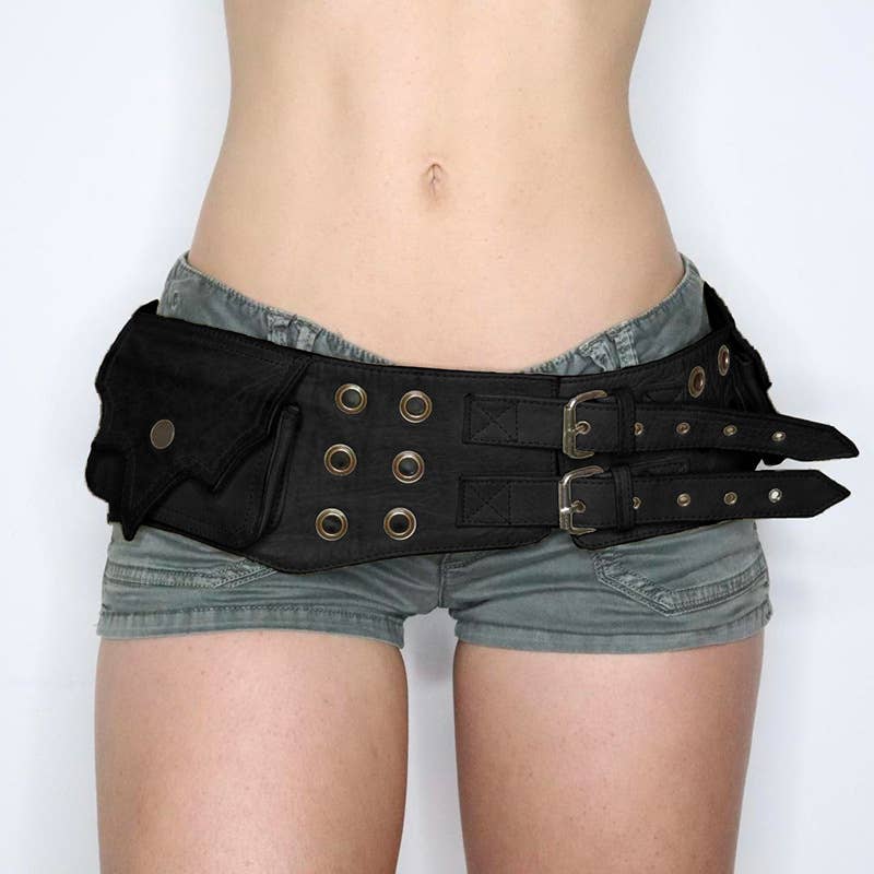 Tourtiwi - Wholesale Belt - Women's - Leather Rivet Pin Buckle Adjustable Waist Seal Belt4