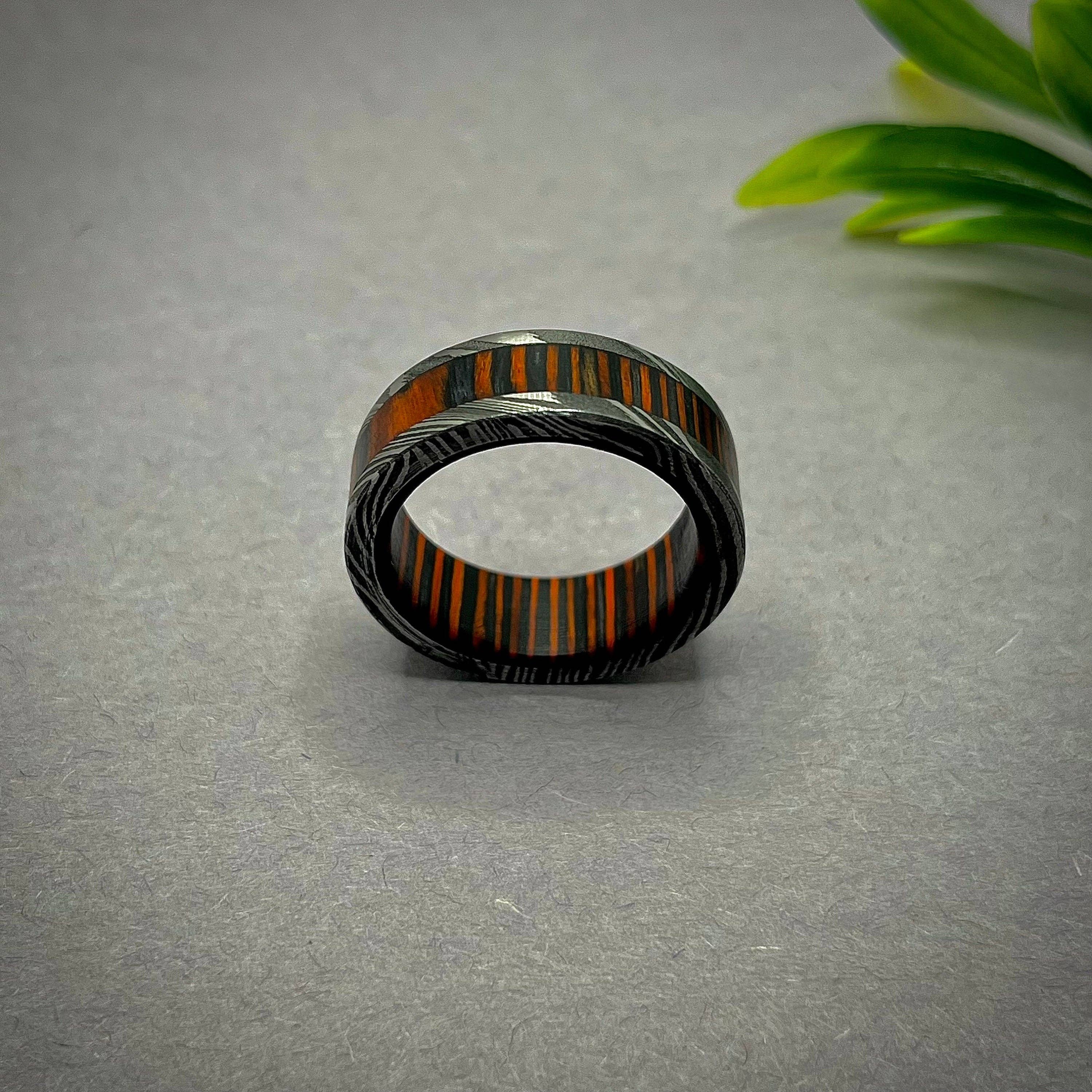 RustyStudioUSA - Wholesale Jewelry - Men's - Damascus Ring Men, Damascus Ring, Mens Wedding Ring, Mens Ring, Damascus Steel Ring, Damascus Steel Bands, Damascus Steel Rings, Women Rings3