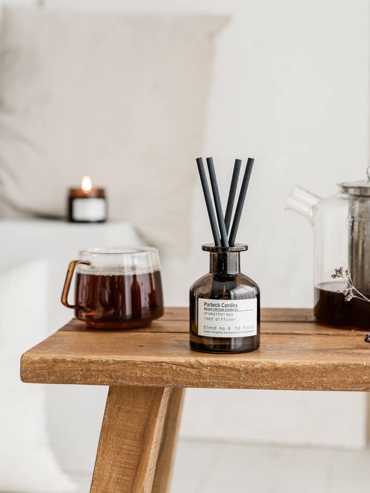 Aromatherapy Range - Award Winning Reed Diffuser - To Focus for wholesale by Purbeck Candles