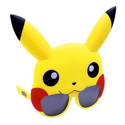 Officially Licensed Pokemon Pikachu Sun Staches for wholesale by H2W dba Sun-Staches