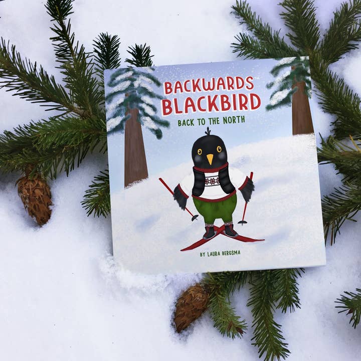 Libro per bambini, Blackbirds Blackbird Back to the North per la vendita all'ingrosso da parte di Laura Bergsma Studio