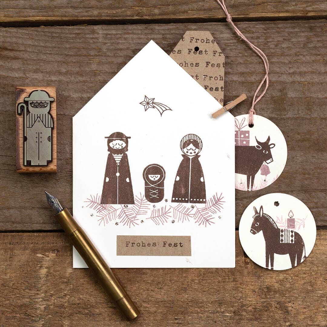 Perlenfischer - Vente Tampon encreur/décoratif - 1x Ensemble de tampons | Crèche1