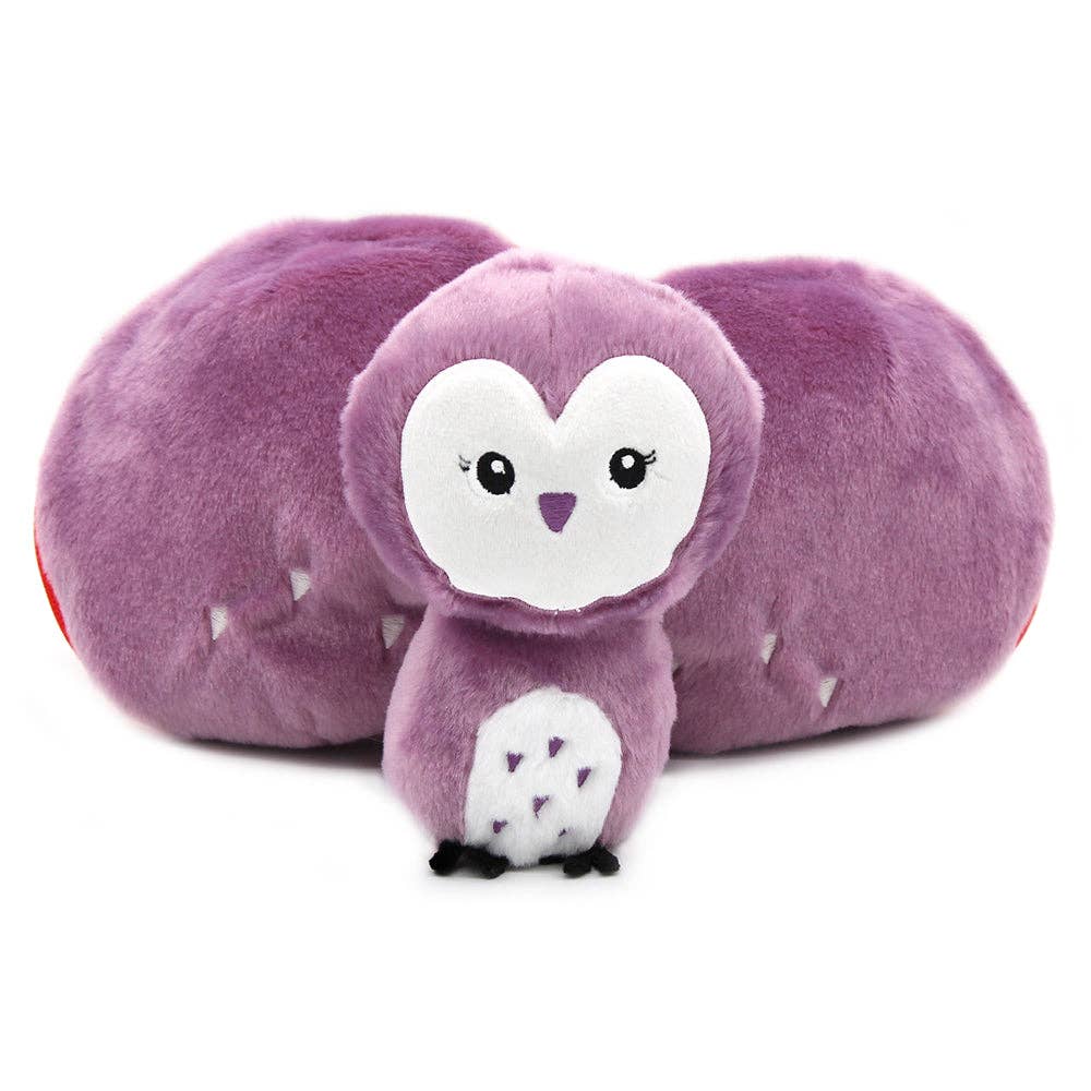 Speedy Monkey - Wholesale Stuffed/Plush Toy - Kids & Baby - Violet the Owl/Strawberry - Flipetz5