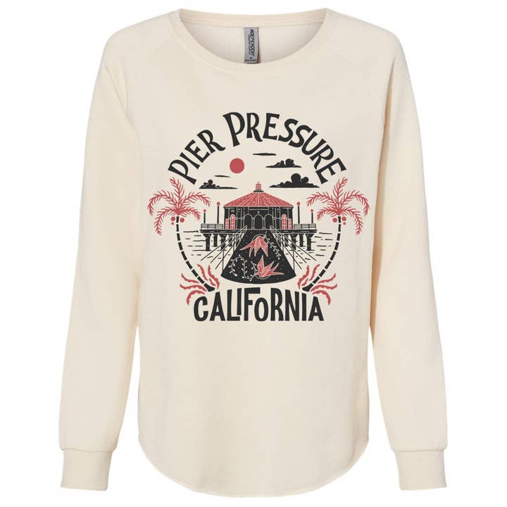 Pier Pressure Crewneck Sweatshirt for wholesale by State Bliss