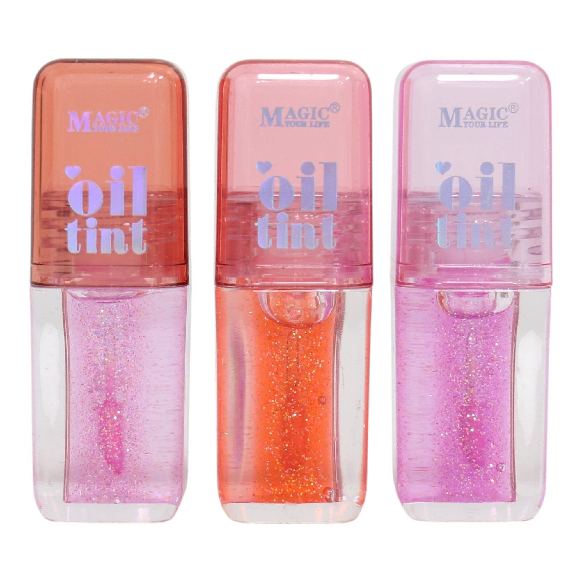 ASSORTED Magic you life Oil Tint Lip Gloss LC368. (24PC) for wholesale on Faire17