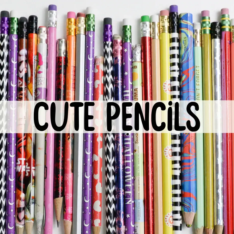 Make & Mend - Wholesale Pencil - Ten Cute Pencils0
