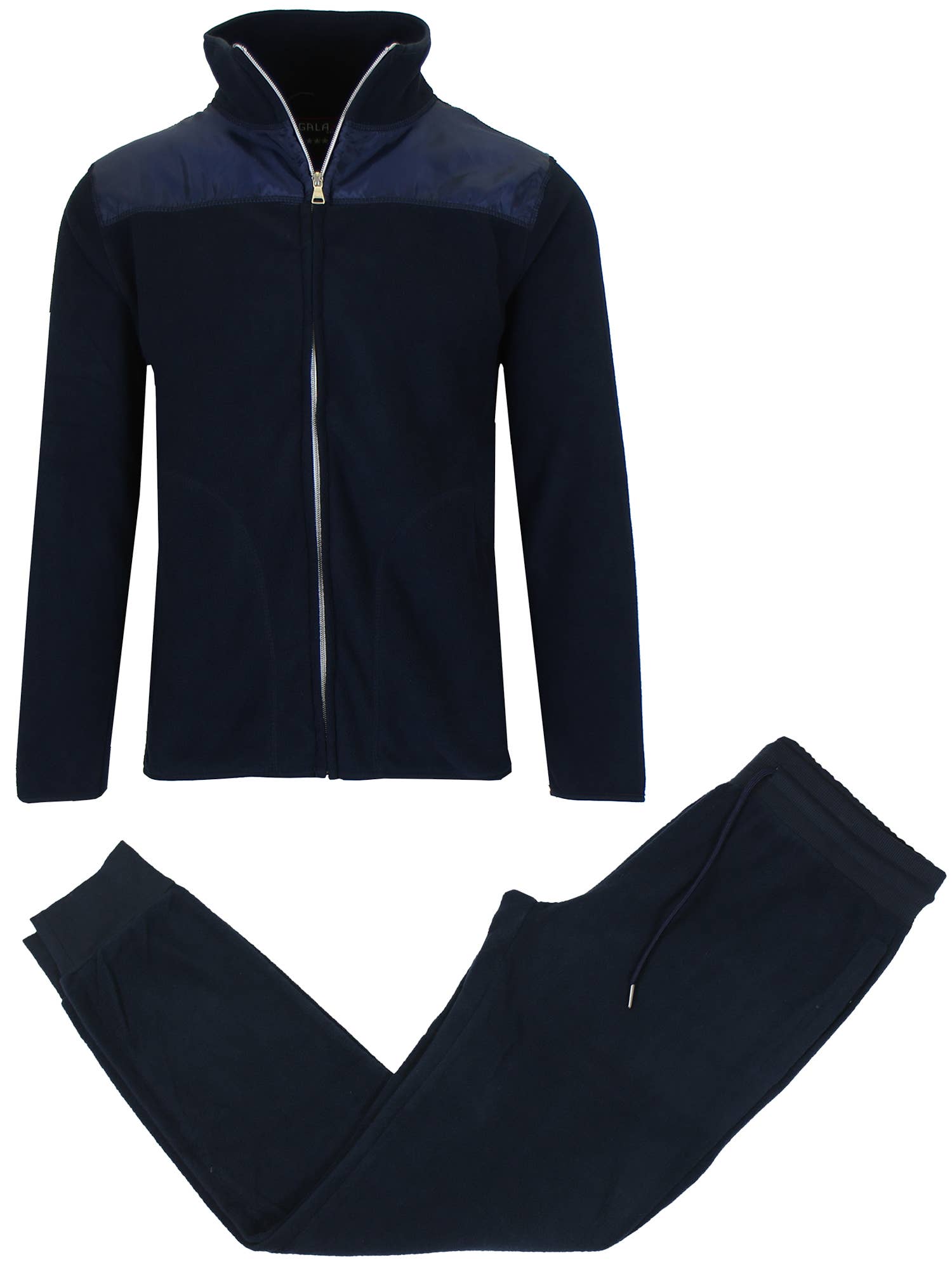 Galaxy By Harvic – Engroshandel Loungesæt - Herre – Herre 2-delt sæt med sweater og joggingbukser i polar fleece6